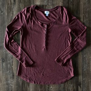 Old Navy Women’s Ribbed Long-sleeve